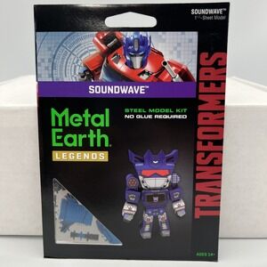 Transformers Soundwave Metal Earth Legends Model Kit‎